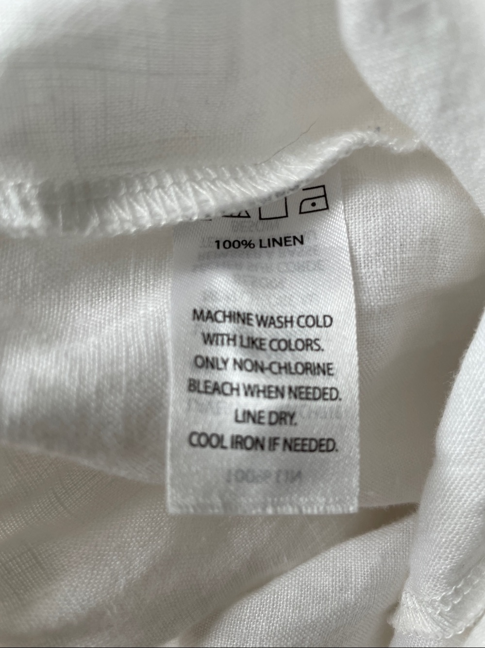 Saks Fifth Avenue White Wide-Leg Pants - Picture 4 of 5